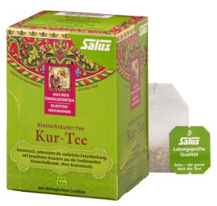 Salus Kur Tee Klosterkräuter-Tee, 3er Pack (3 x 30 g) - Bio