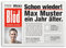 gestaltenlassen.com (10 x) Einladungskarten Geburtstag Zeitung Nachrichten Meldung Magazin Einladungen