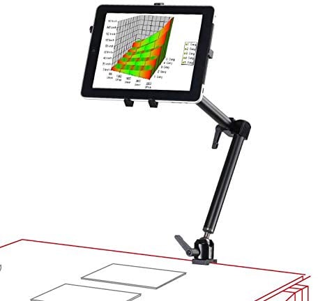 Infuu Holders Stabile Halterung für iPad Galaxy Tab Note Tablet-PC 7-11 für Tisch Rohr Stuhl Bett Regal 106