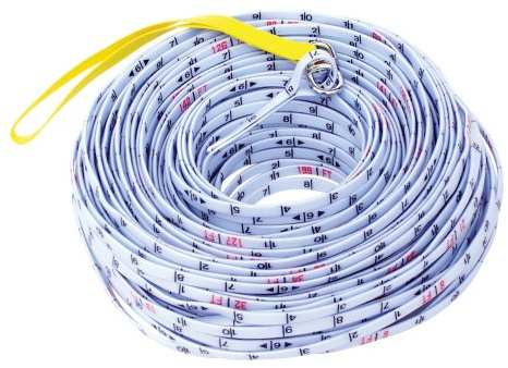 Keson SR18300 Surveyors Rope (Graduations: ft. & in.), 300-Foot