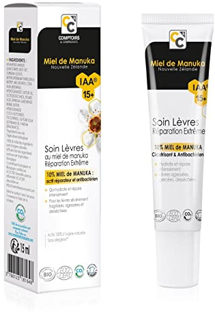 Comptoirs et Compagnies - Bio Extreme Repair Lippenpflege mit 10% Manuka Honig IAA15+ - MGO 550-15 ml
