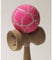 Bahama Kendama Grand - Pink und White Crackle