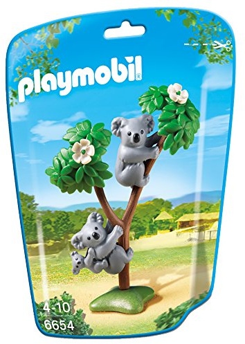 PLAYMOBIL Family Fun 6654 2 Koalas mit Baby, Ab 4 Jahren