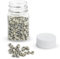500 Pcs Silicone Lined Micro Nano Rings Beads Links Beads 5mm Hair Beads for Nano Tip Hair Extensions (Blonde)