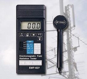 Profi Elektrosmog- Magnetfeldmessgerät & Sonde Strahlenmessung EMF ES1
