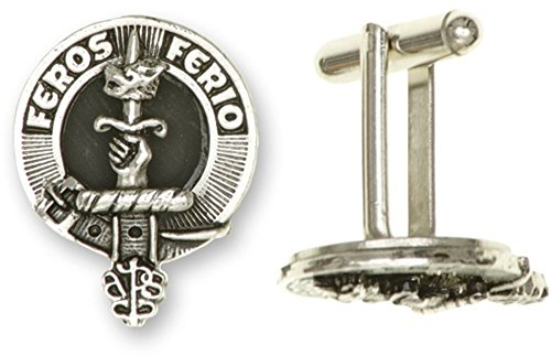 Manschettenknöpfe mit schottischem Clan-Wappen, erhältlich in über 100 Clan-Wappen Gr. Einheitsgröße, MacMillan