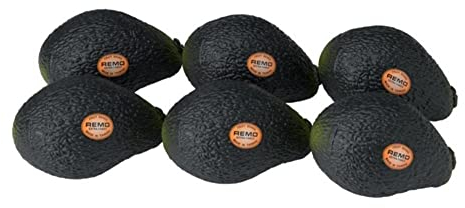 Remo World Percussion Fruit Shaker Aguacate (6 piezas) SC-AVCD-06