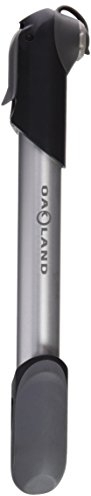 Oakland Unisex – Erwachsene Luftpumpe Telescope Alu Minipumpe, Silver, 0ne Size