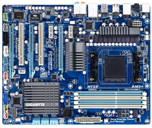 Gigabyte GA-990XA-UD3, AMD 990X, AM3+, ATX