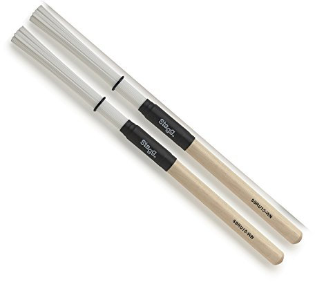 Stagg escobillas para batería de nailon