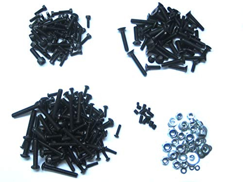 Modellbau-Werkstatt XXL Schrauben-Set für LRP S10 Blast 2 BX TX MT SC TC Schrauben Stahl hochfest!