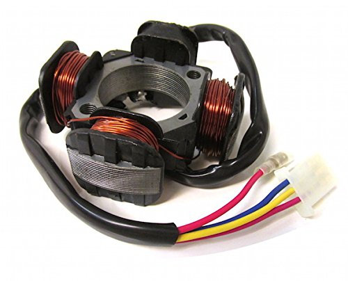 Lichtmaschine Zündung Stator Morini 79mm passend für Atala Hacker Byte, Benelli 491RR Naked (Morini Motor), Derbi Vamos 100, Italjet Formula, Simson Star SRA50, Suzuki Address, AH, AP, Sepia 50 Morini