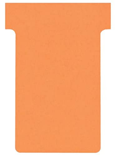 Nobo T-Cards Size 2 (Pack of 100) 2002009 - Orange