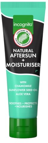 Incognito After Sun Moisturiser Natural Insect Repellent 150ml | Natural two-in-one aftersun lotion and body moisturiser; soothes and hydrates skin and helps deter insect bites.