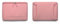Celly - SLEEVE03 Neoprene Notebook Sleeve for Netbook 10 Inches Pink