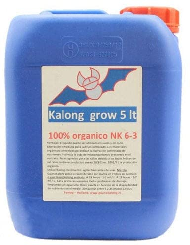Dünger für Wachstum/Flüssiger Fledermaus-Guano Guanokalong Kalong Grow (5L)