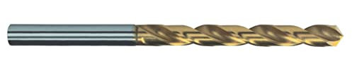 Ruko 2500325T - Broca helicoidal DIN 338, tipo N HSS-TiN, rectificada, con autocentrado, 3,25 mm (pack de 10 unidades)