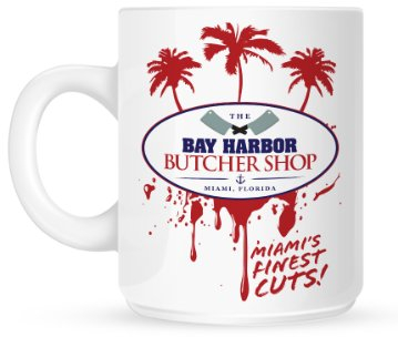 Tasse Bay Harbor Butcher Shop weiß