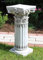 Beton Figur Skulptur korinthische Säule H 45 cm Sockel Dekofigur und Gartenskulptur