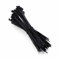 Fischer 69370 BN Bianca Nera-UBN 4.8x430 Fascetta cablaggio-100 Pezzi per Confezione, 4,8x430