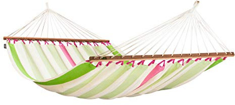 Doppel-Stabhängematte Colada Farbe: Kiwi