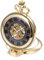 Unendlich Recht-Winkel Retro Handaufzug Mechanische Taschenuhr kleine Standuhr Hohle Skelett Kettenuhr Pullover Halskette Gold