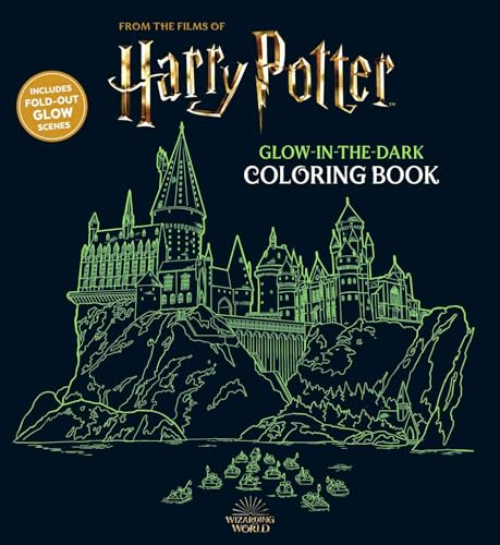 Harry Potter Glow-in-the-Dark Coloring Book