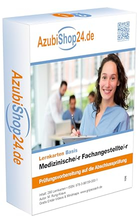 Prüfung Medizinischer Fachangestellter Lernkarten Prüfungswissen: Prüfungsvorbereitung auf die Abschlussprüfung