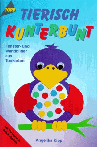 Tierisch kunterbunt: Fenster-Wandbilder