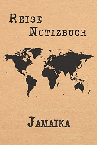 Reise Notizbuch Jamaika: 6x9 Reise Journal I Tagebuch mit Checklisten zum Ausfüllen I Perfektes Geschenk für den Trip nach Jamaika für jeden Reisenden