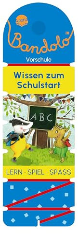 Bandolo. Wissen zum Schulstart: Lernspiel mit Lösungskontrolle für Vorschulkinder und Schulanfänger ab 5 Jahren