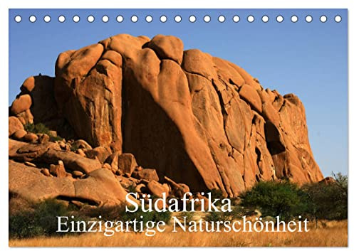 Südafrika - Einzigartige Naturschönheit (Tischkalender 2026 DIN A5 quer), CALVENDO Monatskalender: Eine aufregende Campingreise von Kapstadt, durch Namibia, Botswana und Zimbabwe. (CALVENDO Orte)
