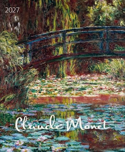 Claude Monet 2027: Kunstkalender mit Werken des Künstlers Claude Monet, Impressionismus. Wandkalender im Format: 36 x 44 cm.