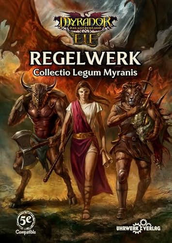 Myranor 5E Regelwerk (ELF): Collectio Legum Myranis (Myranor: Das Schwarze Auge)