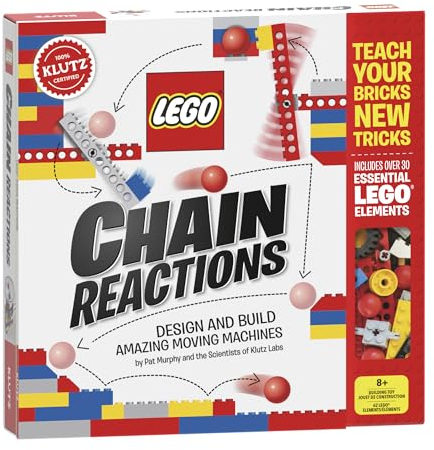 Klutz: Lego Chain Reactions: Design and Build Amazing Moving Machines