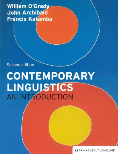 Contemporary Linguistics: An Introduction (Learning About Language)