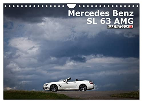 Mercedes-Benz SL 63 AMG (Wandkalender 2026 DIN A4 quer), CALVENDO Monatskalender: 537 PS, Komfort satt - wer mindestens 160.000 Euro übrig hat, der ... die Sonne genießen. (CALVENDO Mobilitaet)