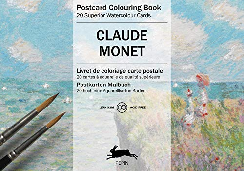 Claude Monet: Postcard Colouring Book / Postkarten - Malbuch (Postcard coloring book)