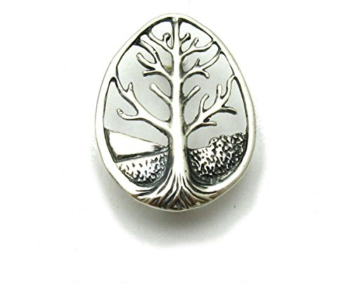 Sterling Silber Brosche Baum des Lebens massiv 925 Empress