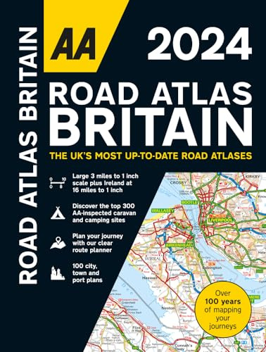 Road Atlas Britain 2024 (AA Road Atlas Britain)