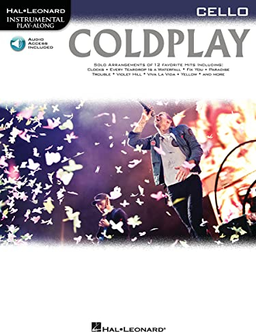 Instrumental Play-Along: Coldplay (Cello): Play-Along, CD für Cello (Hal-leonard Instrumental Play-along): Play Along Cello