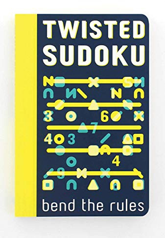 Ginger Fox 0112.5301.71.SUD.OSZ Twisted Sudoku Puzzle Book, Mehrfarbig