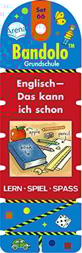 Bandolo Set 66. Englisch – Das kann ich schon: Lernspiel mit Lösungskontrolle für Vorschule und Grundschule