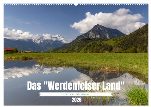 Werdenfelser Land (Wandkalender 2026 DIN A2 quer), CALVENDO Monatskalender: Das Werdenfelser Land (CALVENDO Orte)