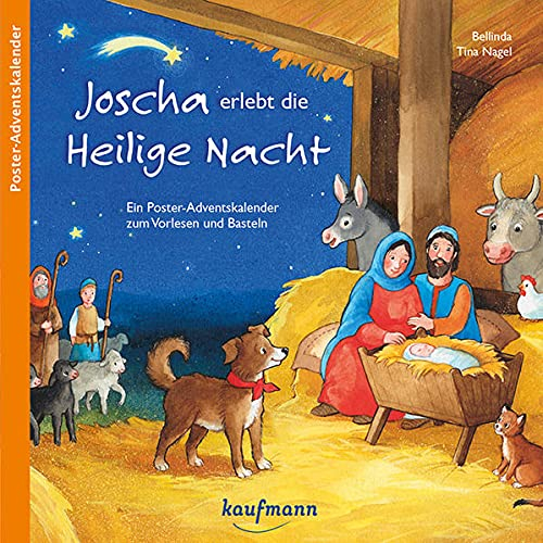 Joscha erlebt die Heilige Nacht. Ein Poster-Adventskalender zum Vorlesen und Ausschneiden (Adventskalender mit Geschichten für Kinder: Ein Buch zum Vorlesen und Basteln)
