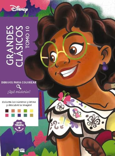 Dibujos para colorear, ¡qué misterio! Grandes clásicos, tomo 10 (Hachette HEROES - DISNEY - Arteterapia)
