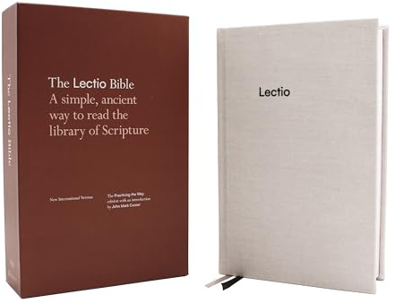 NIV Lectio Bible: A simple, ancient way to read the library of Scripture, Cloth over Board: The Practicing the Way edition with an introduction by John Mark Comer