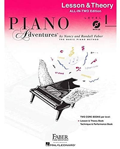 Piano Adventures: Lesson and Theory Book - Level 1 (Book/CD): Lesson & Theory - Anglicised Edition
