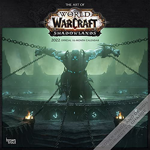 The Art of World of Warcraft 2022- 16-Monatskalender: Original BrownTrout-Kalender [Mehrsprachig] [Kalender] (Wall-Kalender)