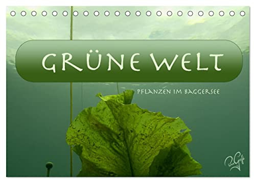 Baggersee - die grüne Welt (Tischkalender 2026 DIN A5 quer), CALVENDO Monatskalender: Unterwasserfotos von Pflanzen aus unseren Baggerseen (CALVENDO Natur)